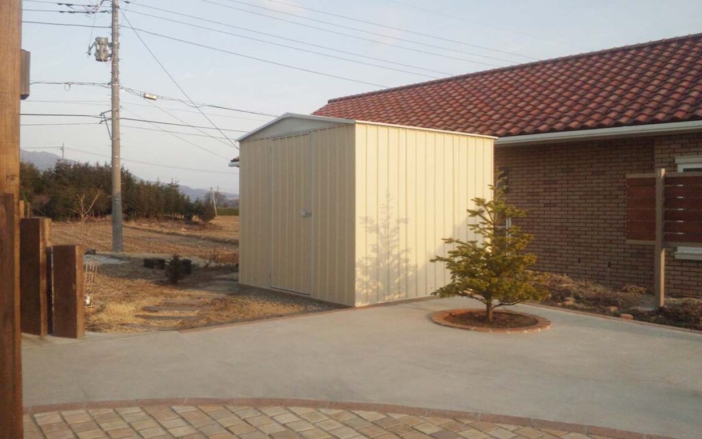 おしゃれな物置