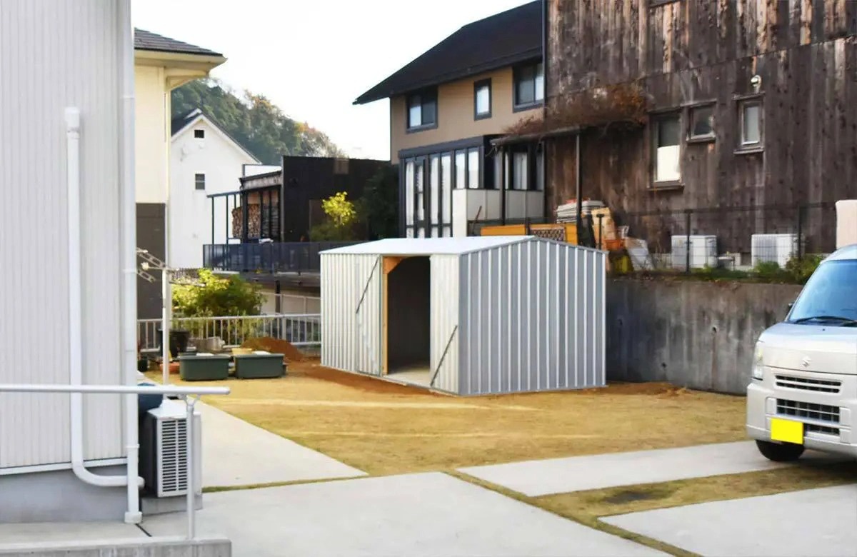 おしゃれな物置