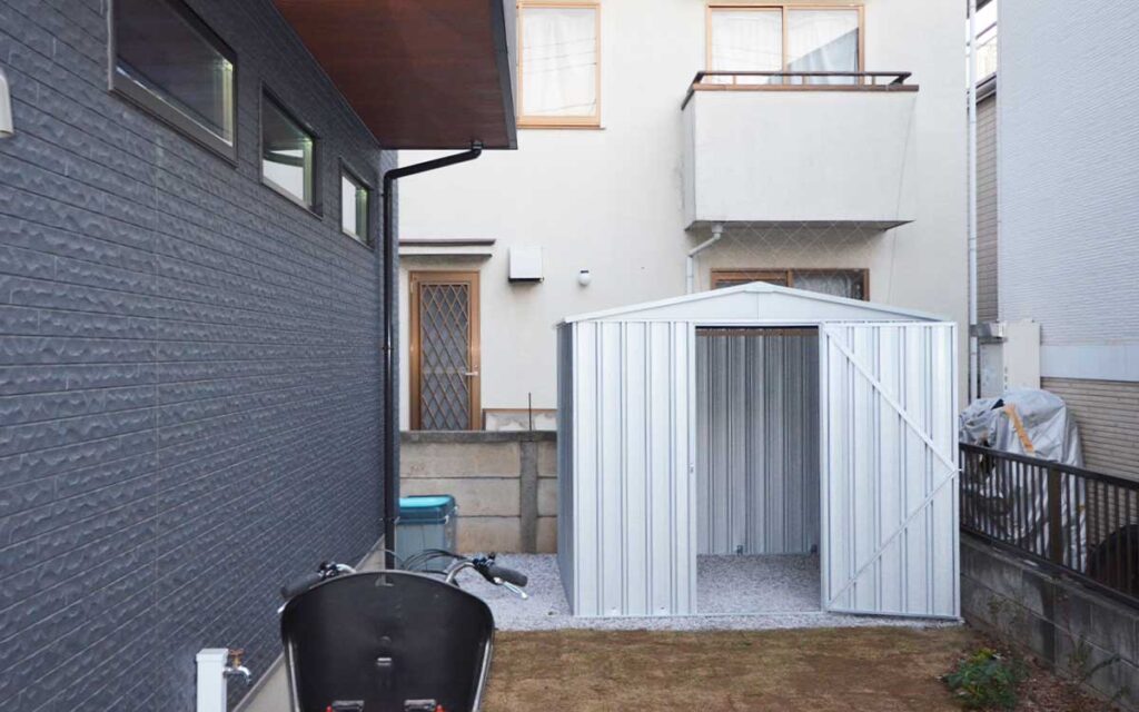 おしゃれな物置