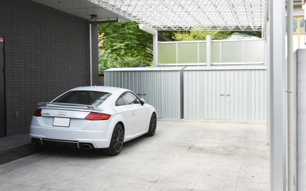 おしゃれな物置