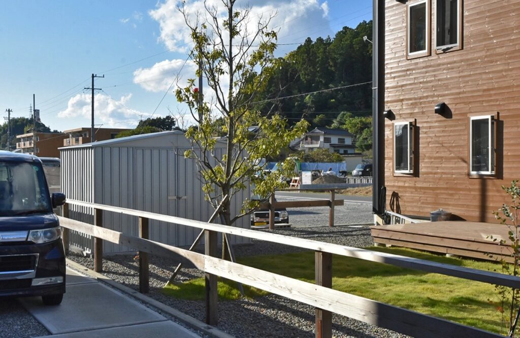 おしゃれな物置