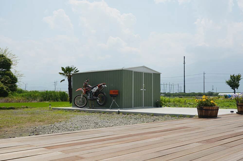 おしゃれな物置