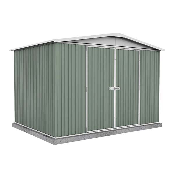 物置,若草,グリーン,