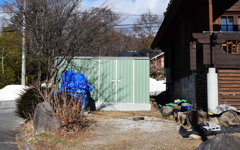 おしゃれな物置