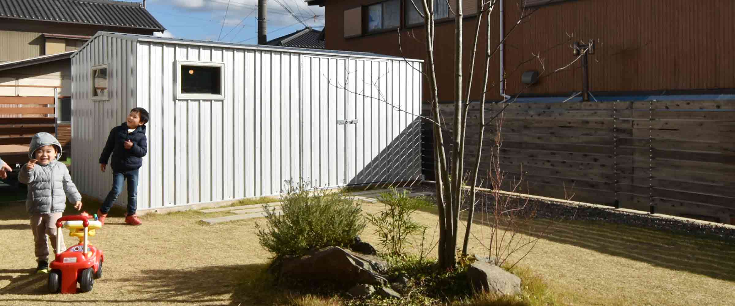 おしゃれな物置