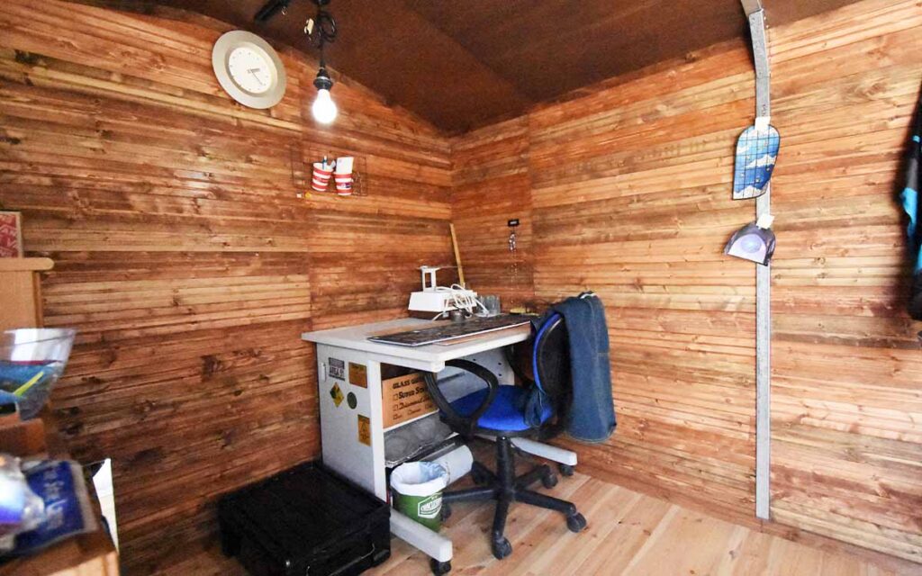 離れの部屋