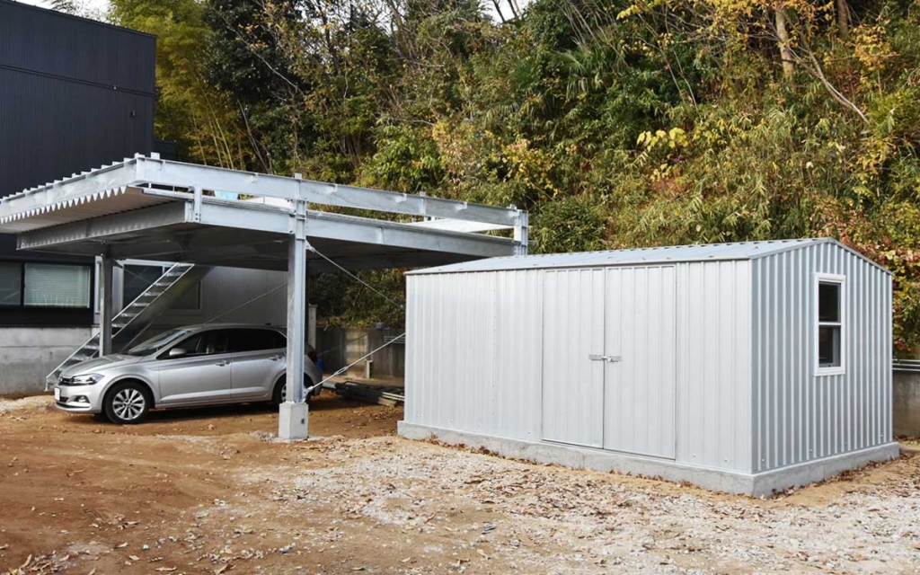 おしゃれな物置