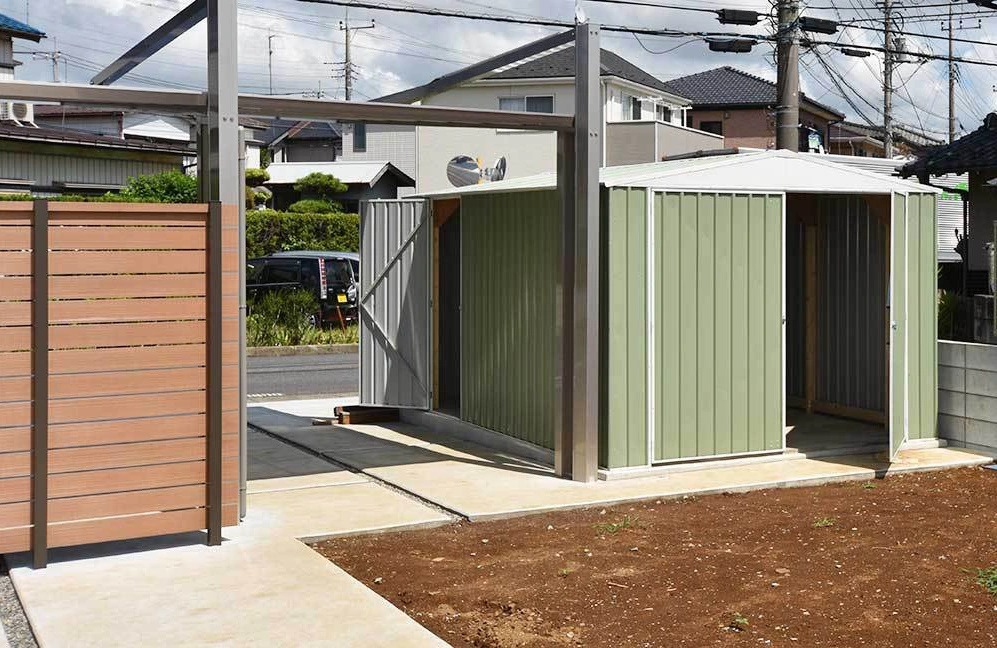 おしゃれな物置