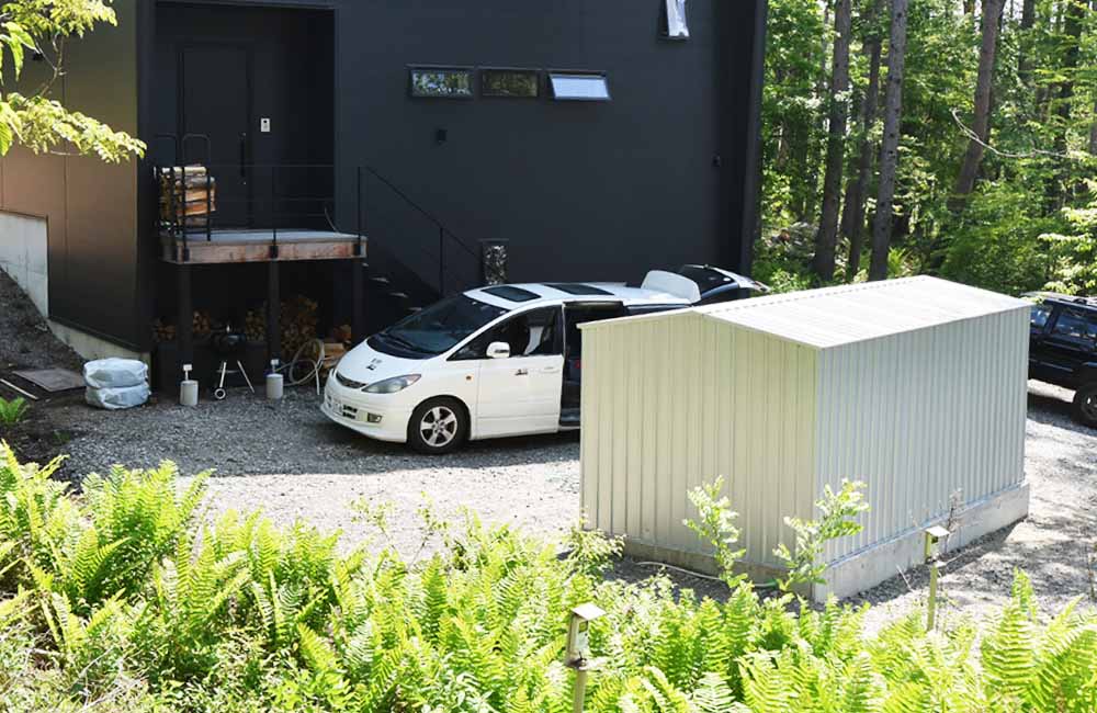 おしゃれな物置