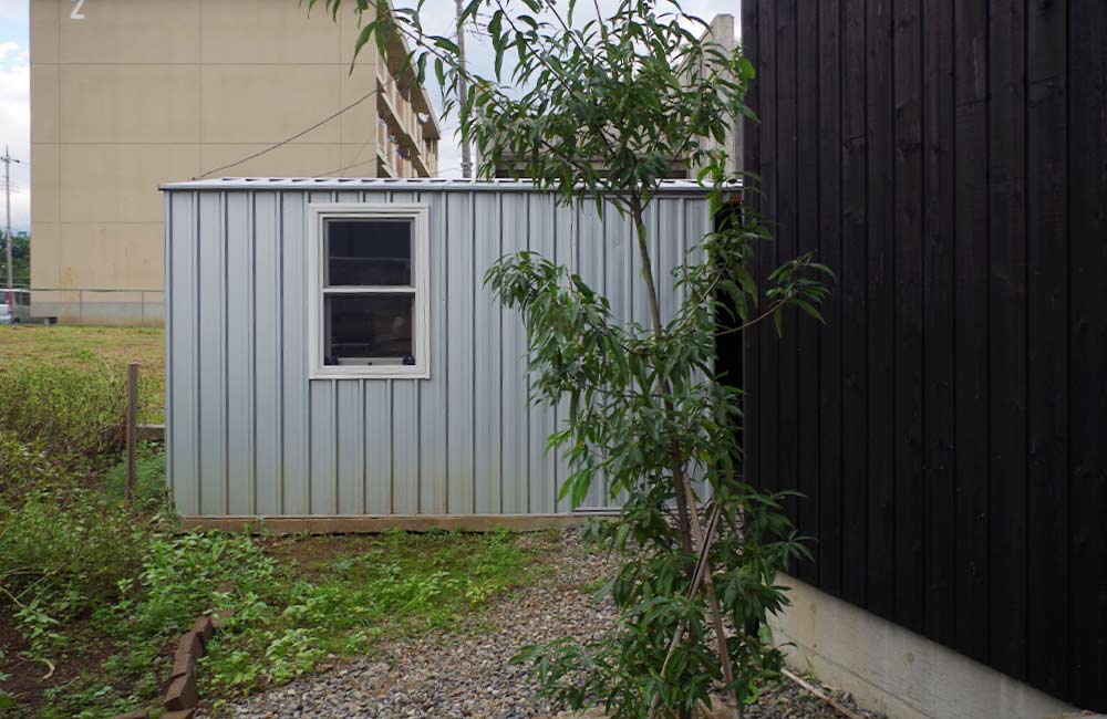 おしゃれな物置