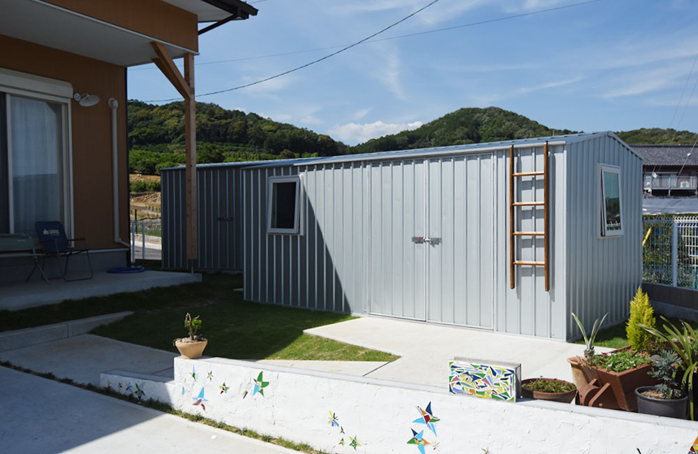 おしゃれな物置