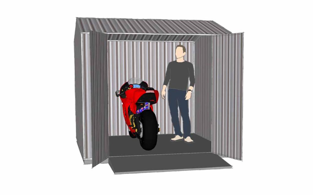 バイクガレージ