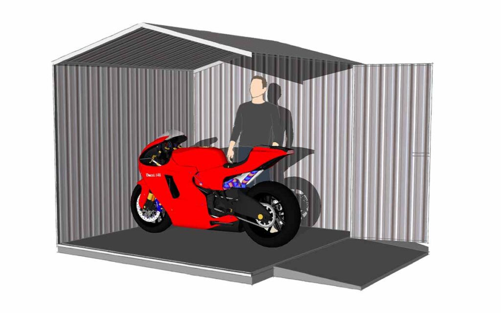 バイクガレージ