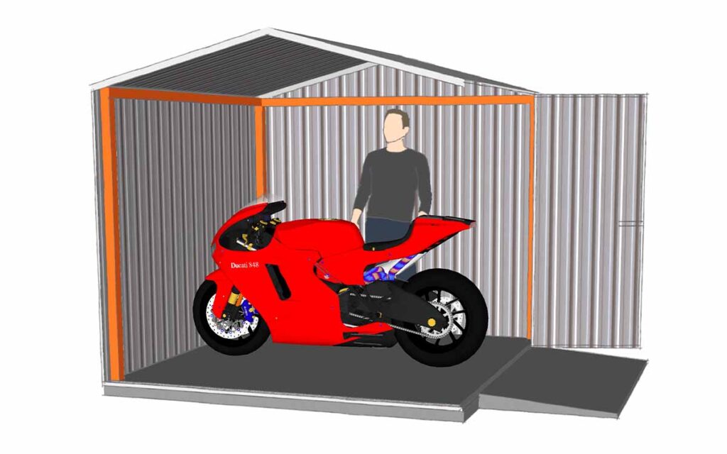 バイクガレージ