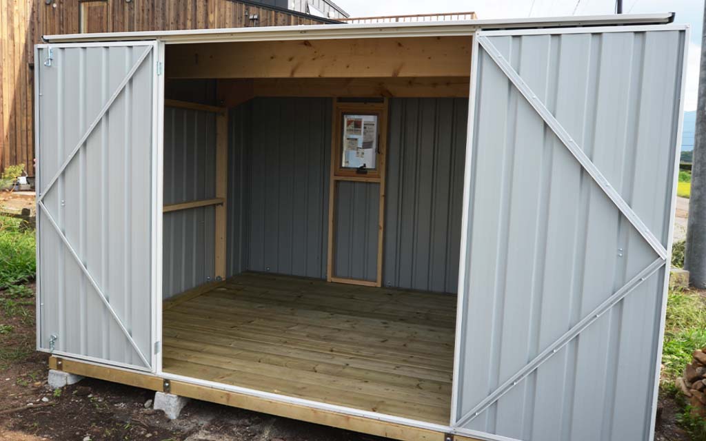 オシャレな物置