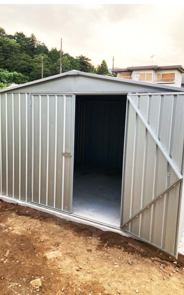 おしゃれな物置