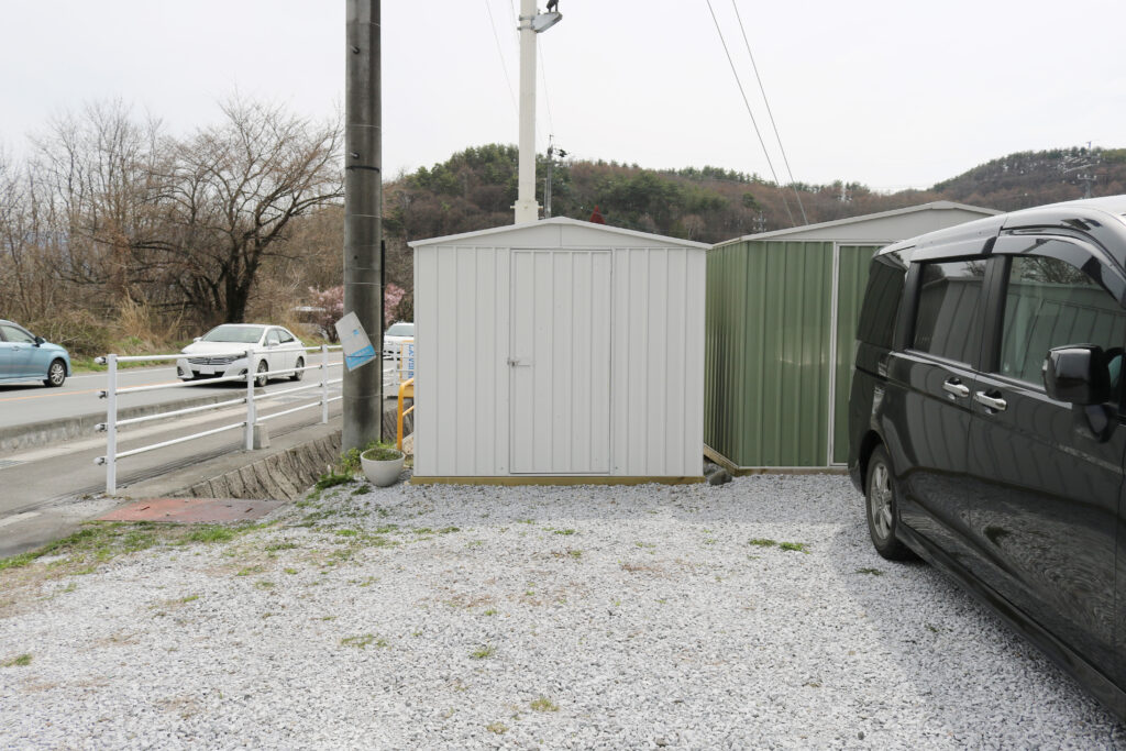 物置,おしゃれ,白,