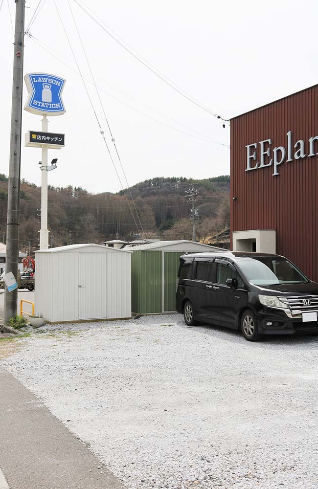 物置,おしゃれ,白,