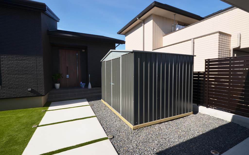 おしゃれな物置