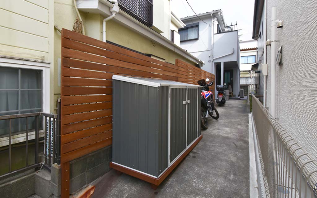 おしゃれな物置