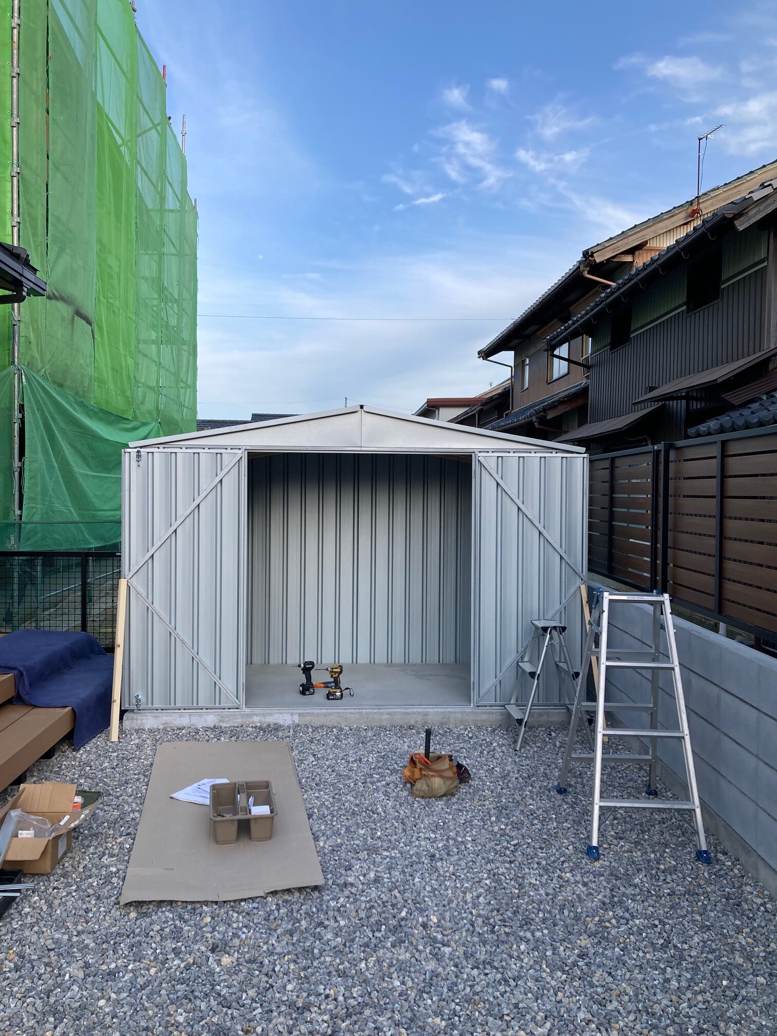 おしゃれな物置