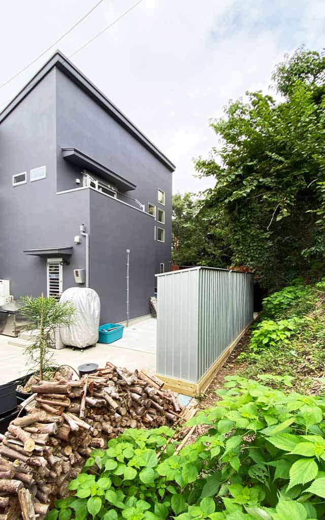 おしゃれな物置×サウナ