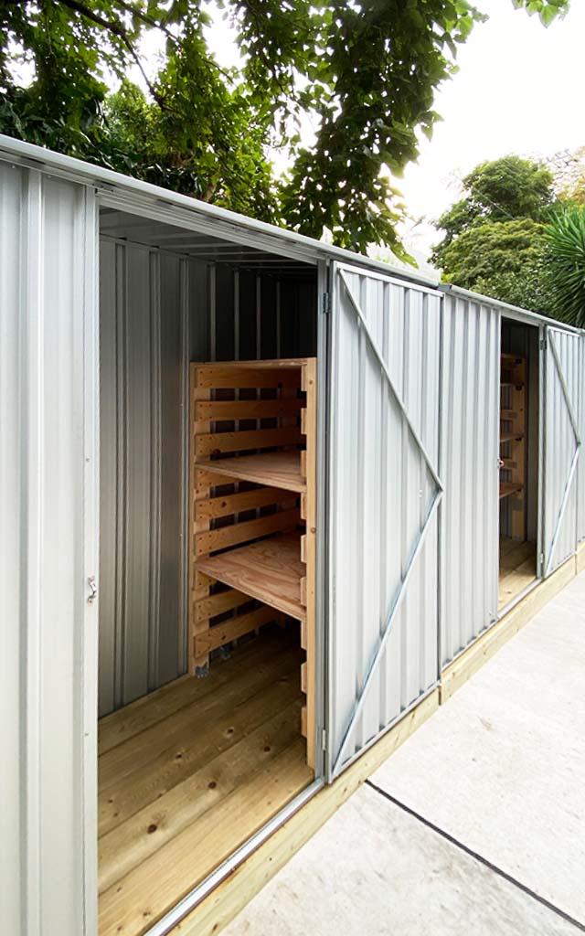 おしゃれな物置×サウナ