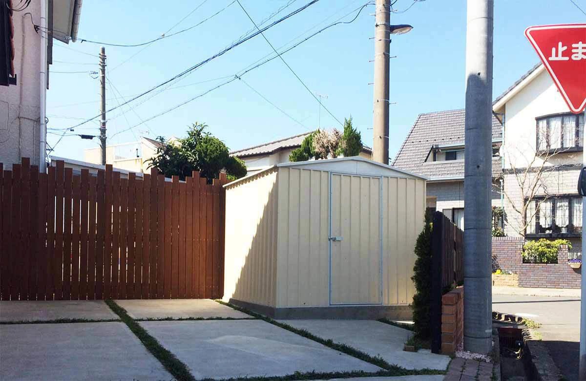 【最新情報】ユーロ物置®の組み立て工事がありました！