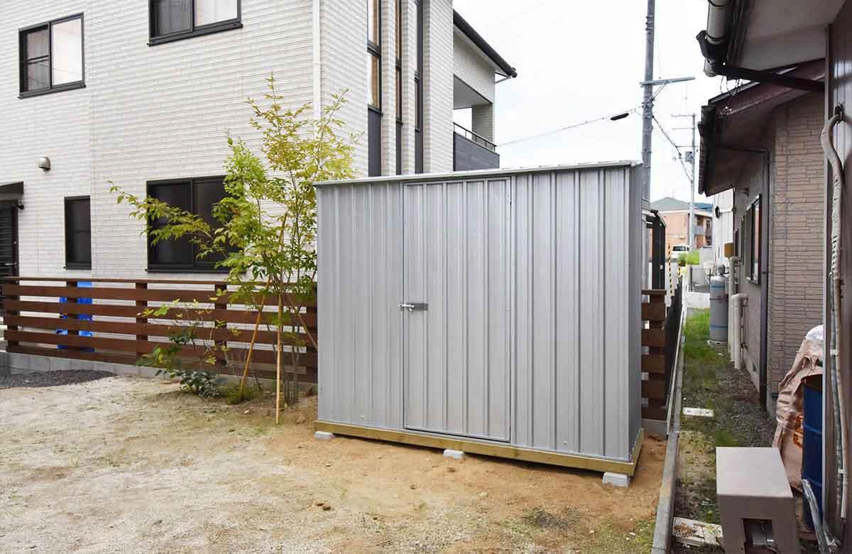 【新着】ユーロ物置®スペースセーバーの施工写真が届きました！