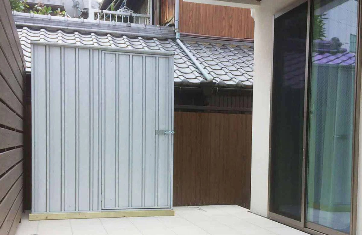 都心部におすすめ！コンパクトサイズの物置小屋