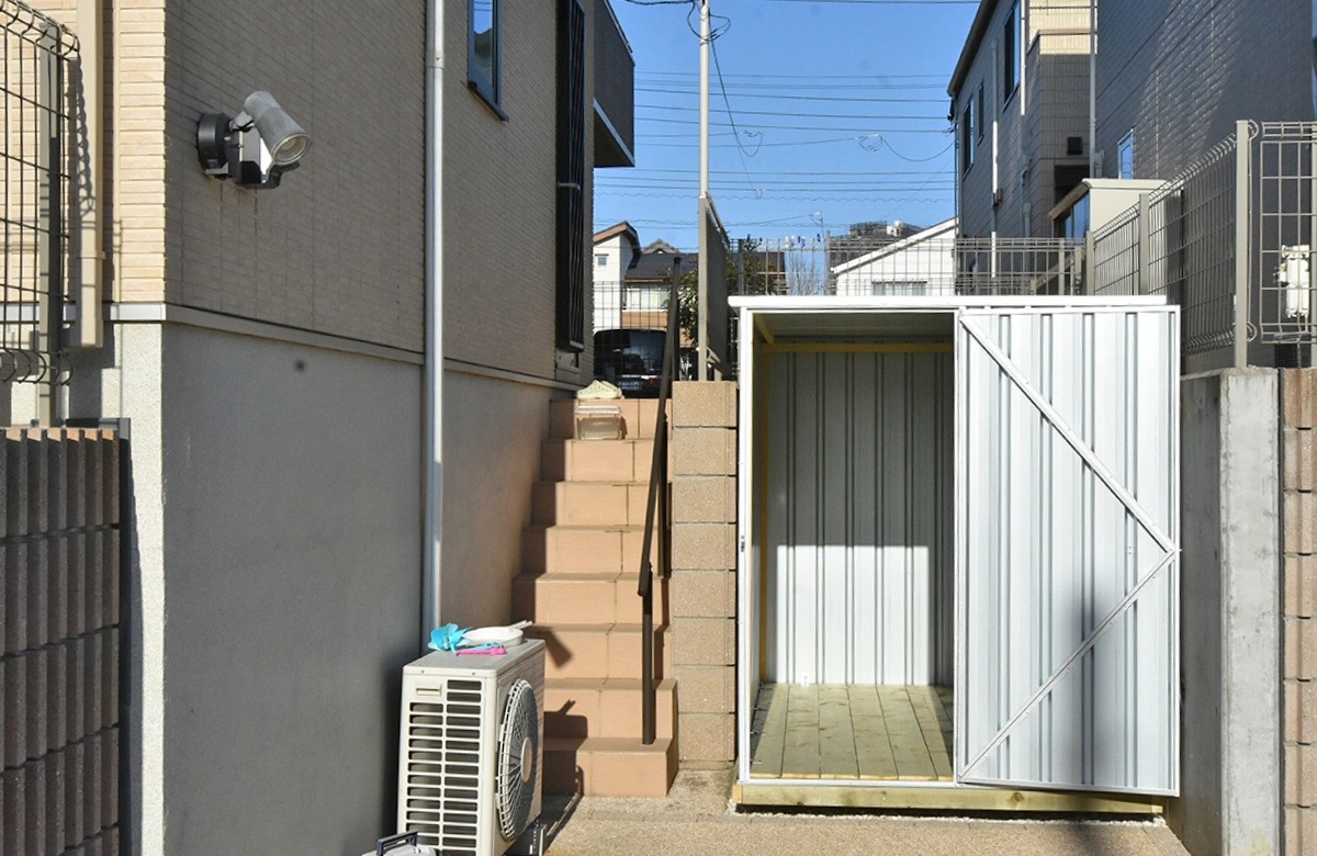 ユーロ物置®の新着施工事例〜大人気バイシクルキューブ1523SQ1