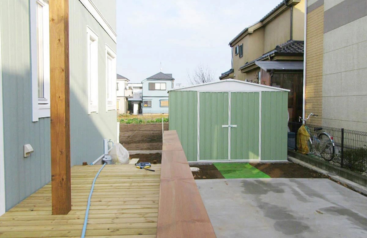 ガーデニングが楽しくなる可愛いユーロ物置®