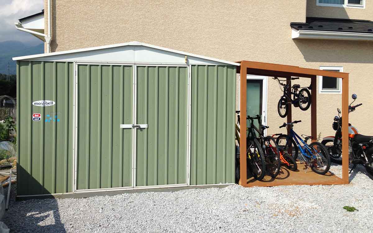 日本では見かけない特別な色彩！ユーロ物置®️若草の施工事例10選