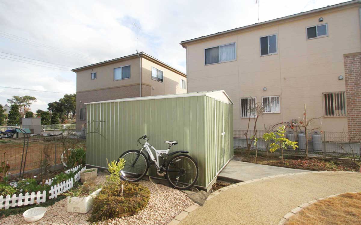 ロードバイク・クロスバイクの収納で人気の自転車置き場