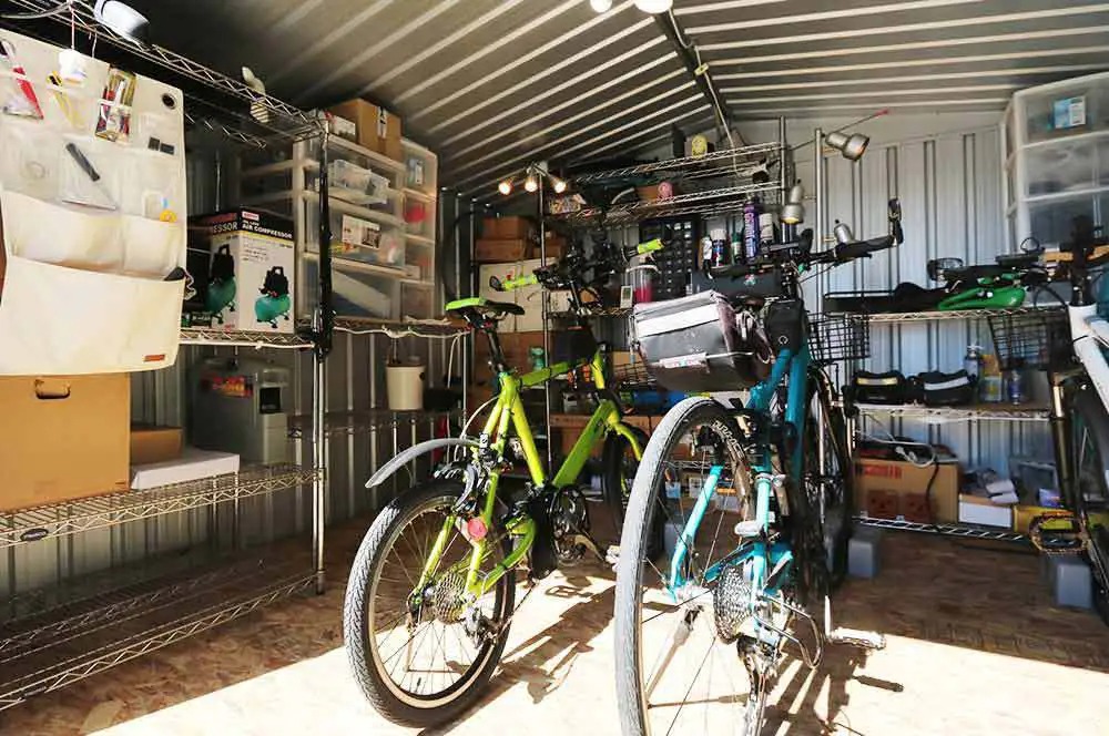 【新着施工事例】自転車ガレージとしても人気の品番ユーロ物置®フロントエントリー3029F2！！