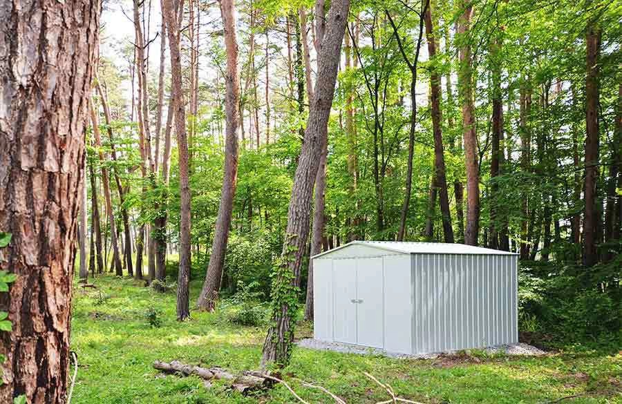 アウトドア好きの大人にぴったりの遊べる物置小屋
