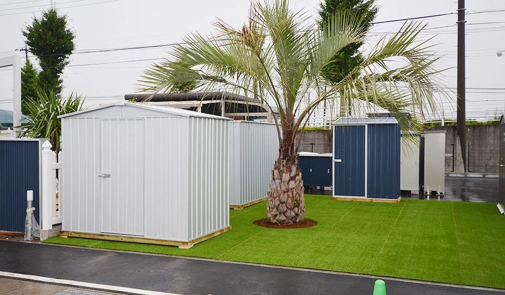 ユーロ物置®はカインズホームで見学&購入できる