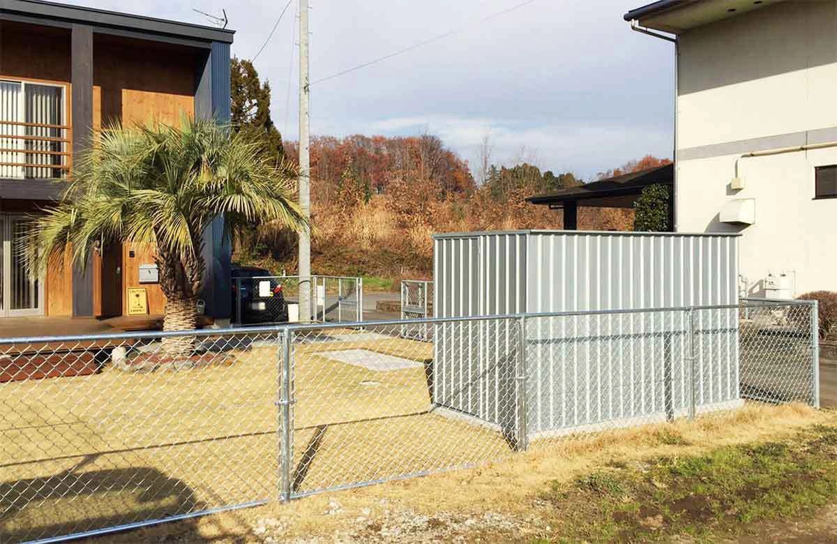 海外コンテナのようなデザイン「BICYCLE CUBE」