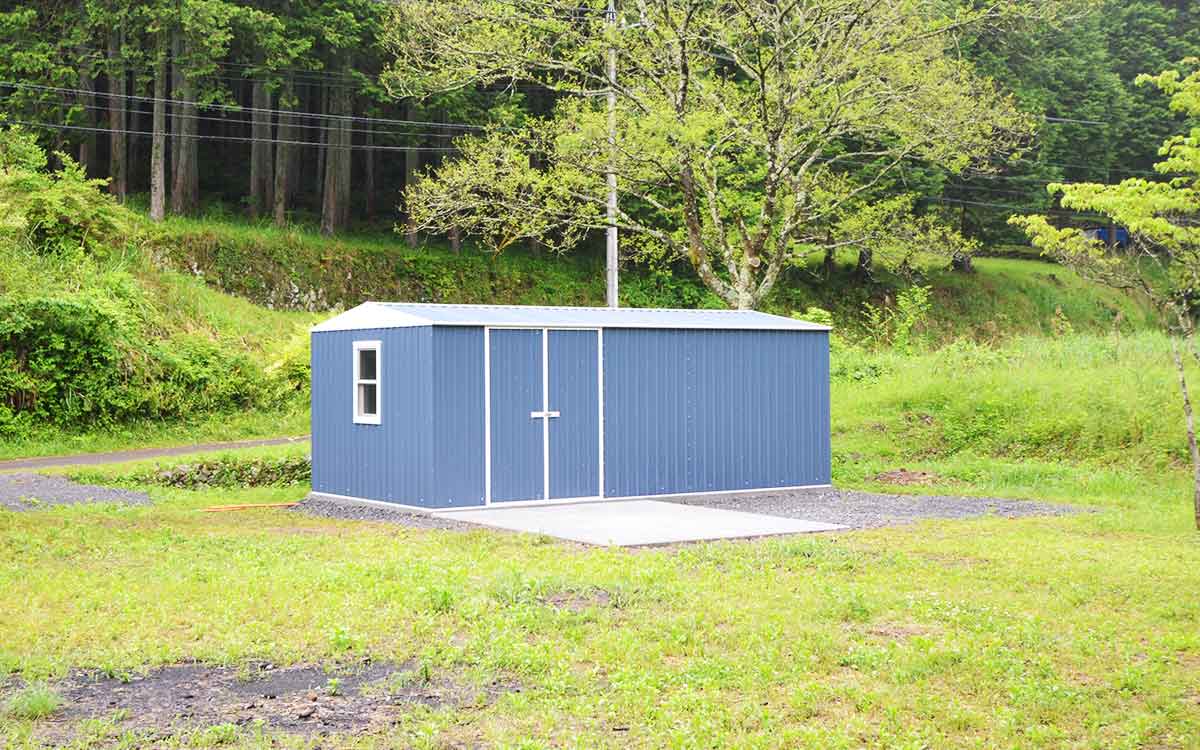 ユーロ物置®で叶える！大人の秘密基地