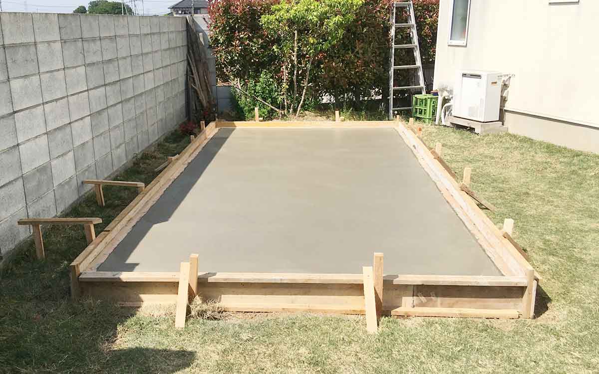 ユーロ物置®の基礎について