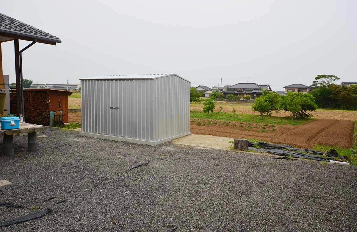 新着施工事例！　おしゃれな物置の新定番サイドエントリーの魅力