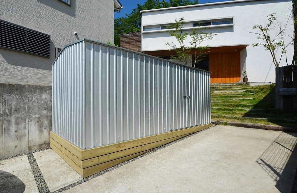 物置倉庫で大人気！ユーロ物置®人気のフロントエントリー7品番