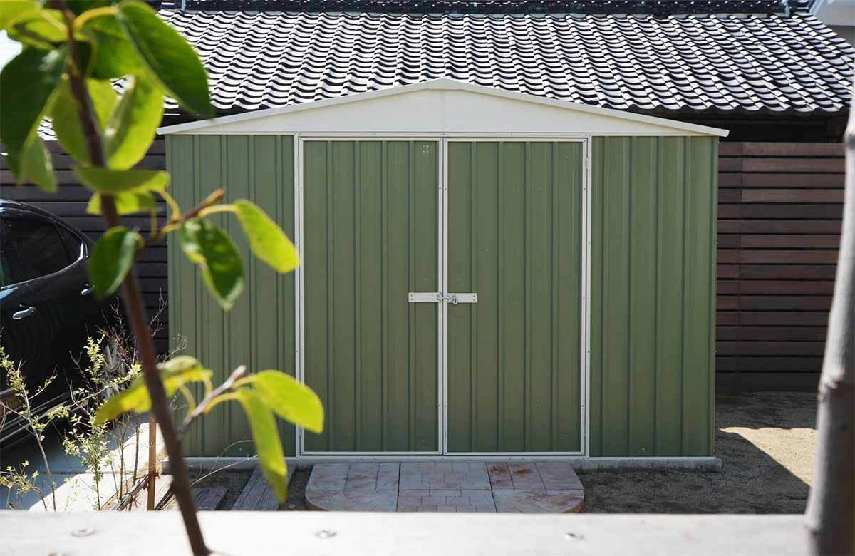 【山梨県】ユーロ物置®3022F2を施工しました