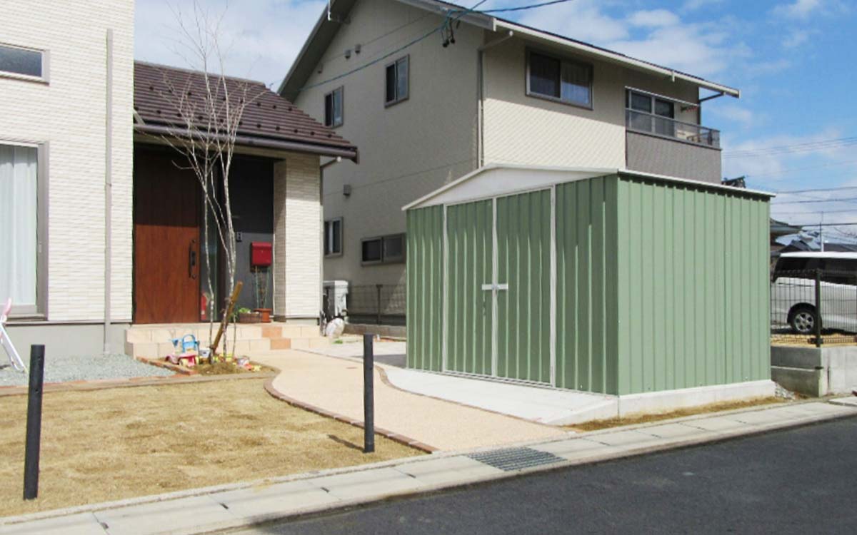 戸建てに置きたいおしゃれな物置！収納する物から分かる物置を置く7つのメリット