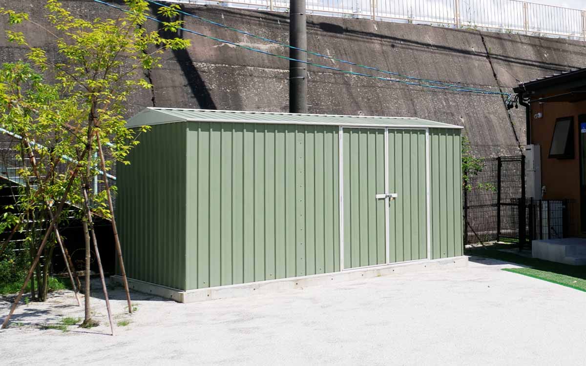 法律を守って安全に設置できる！ユーロ物置®が様々なプロジェクトに選ばれる理由