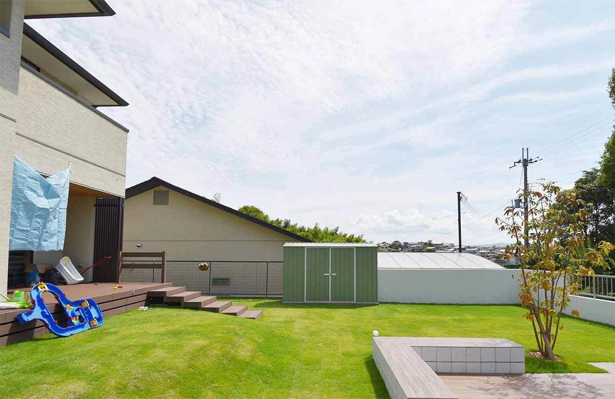 奈良県でおしゃれなユーロ物置®の施工がありました。