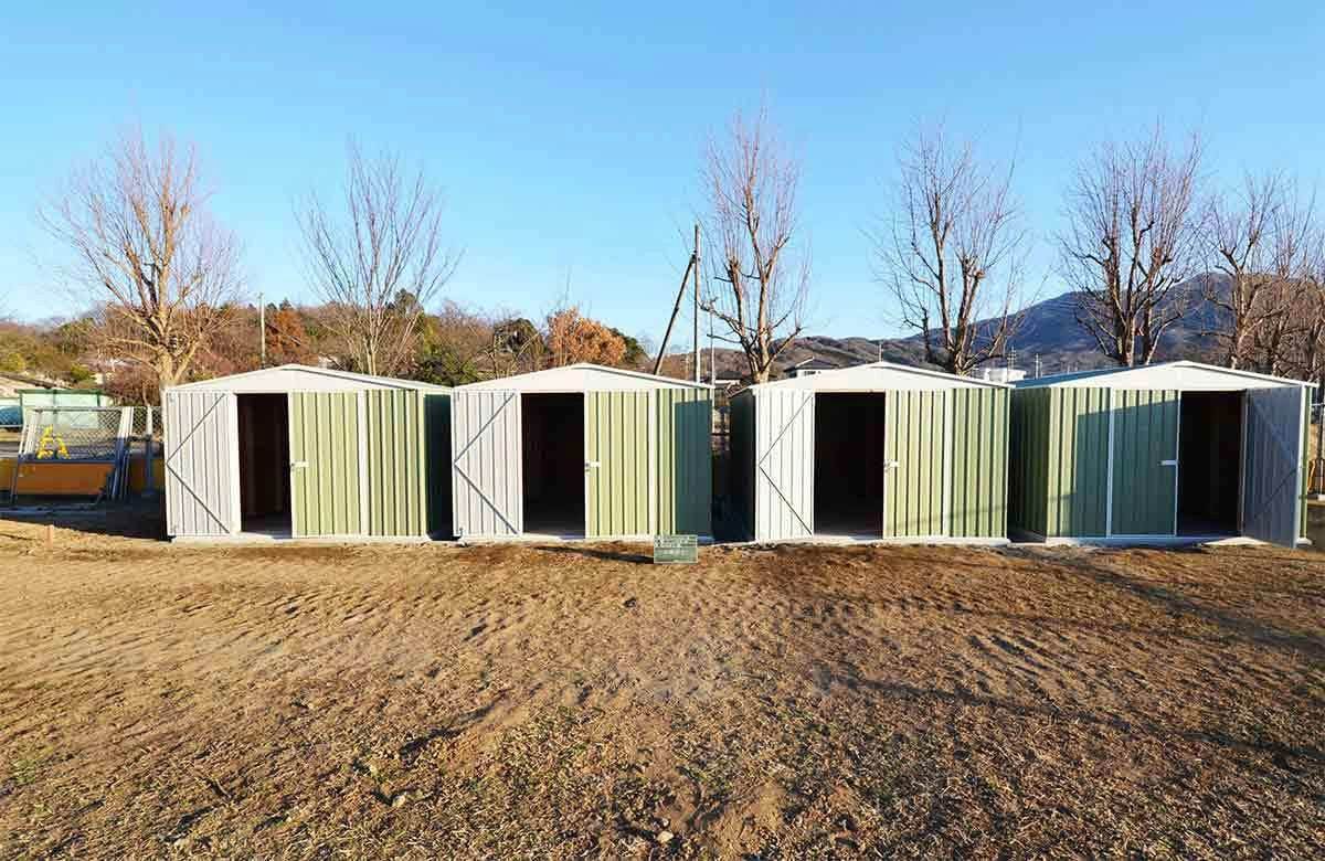 茨城県でおしゃれなユーロ物置®の施工がありました。