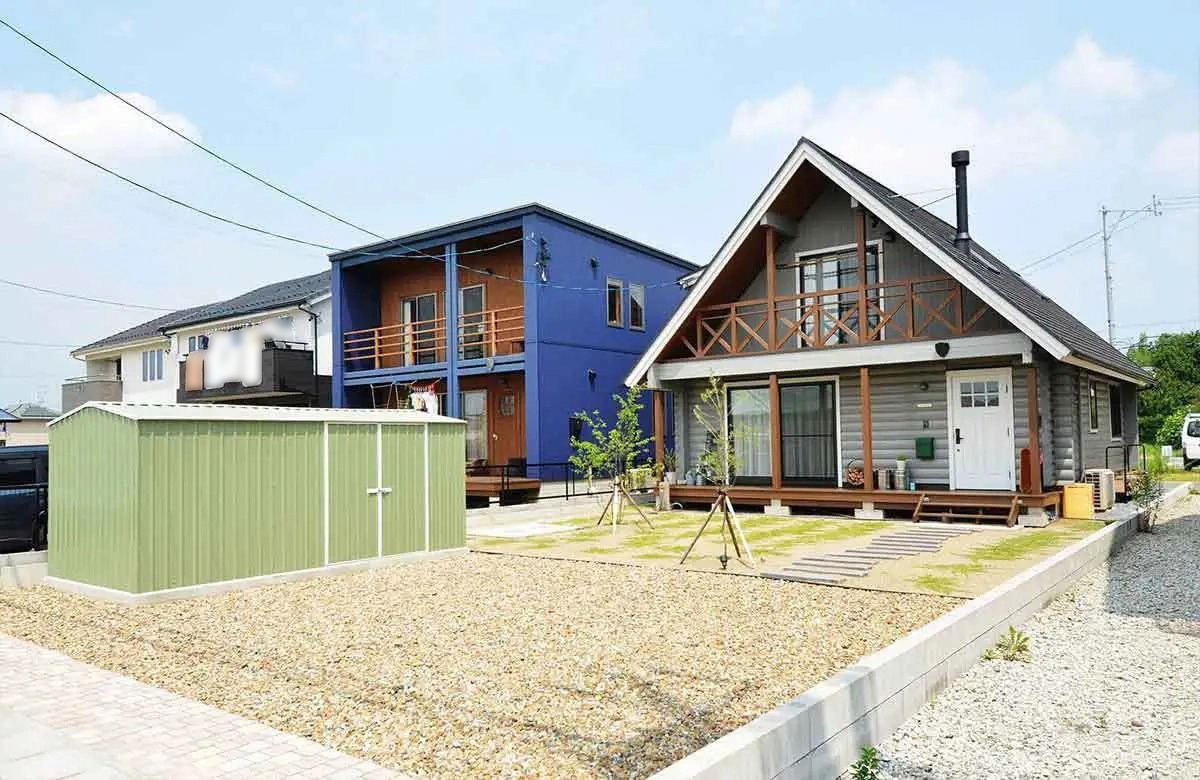 岐阜県でおしゃれなユーロ物置®の施工がありました。