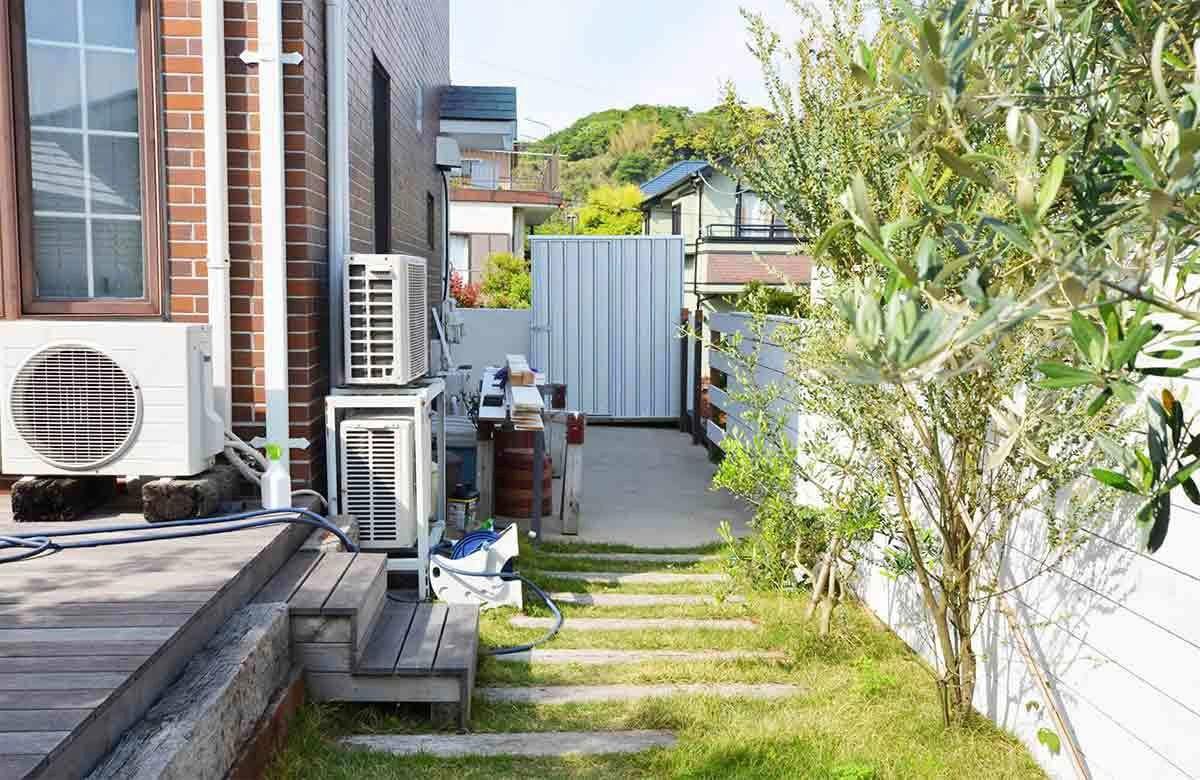 神奈川県でおしゃれなユーロ物置®の施工がありました。