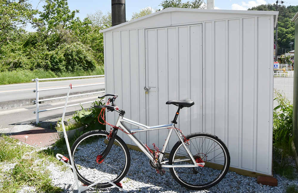 マウンテンバイク・ロードバイク・クロスバイクなどの自転車を入れられる物置のサイズについてご紹介
